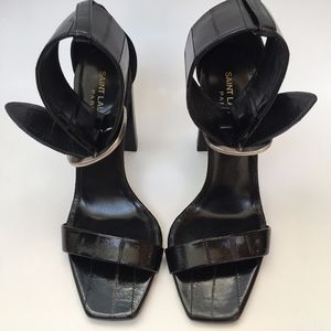 Saint Laurent Loulou Buckle Sandals